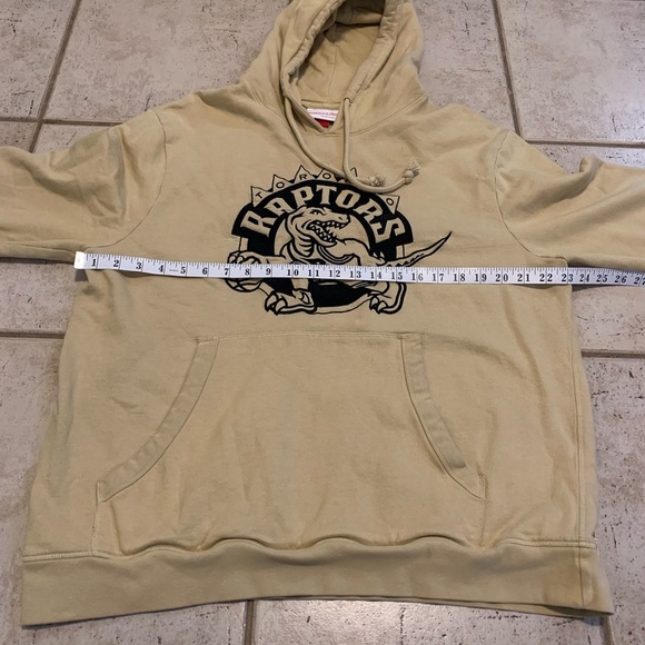 Mitchell & Ness Toronto Raptors Hardwood Classics Vintage Logo Hoodie XL - Picture 5 of 6